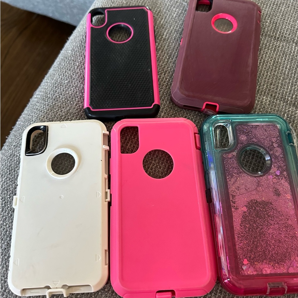 iPhone cases bundle of 5 for iPhone XR
Preowned